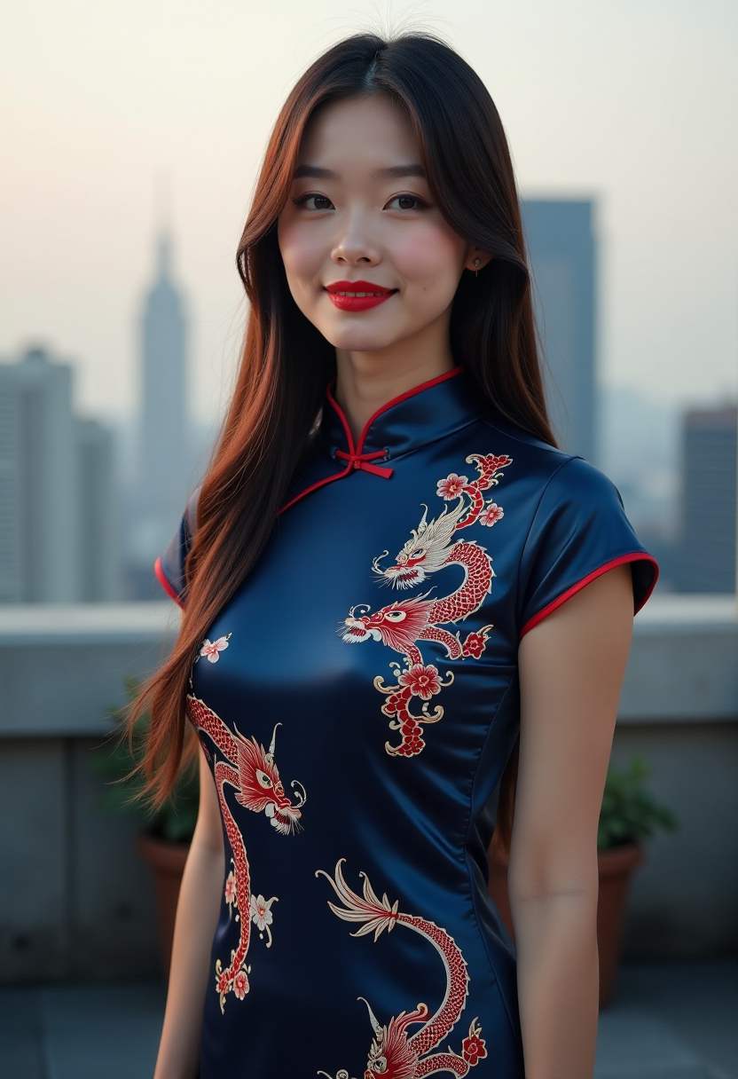 金箔妆面实时上镜
